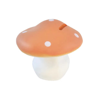 Tirelire champignon orange