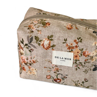 Trousse de toilette fleurs