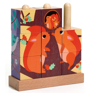 Puzzle en bois Puzz up Forest - Djeco