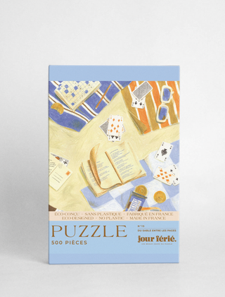 Du sable entre les pages - Puzzle 500 pièces