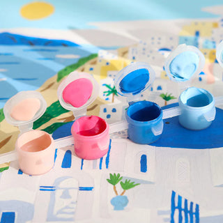 Kit peinture au numéro - Santorini