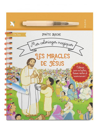 Les miracles de Jésus - Coloriage magique