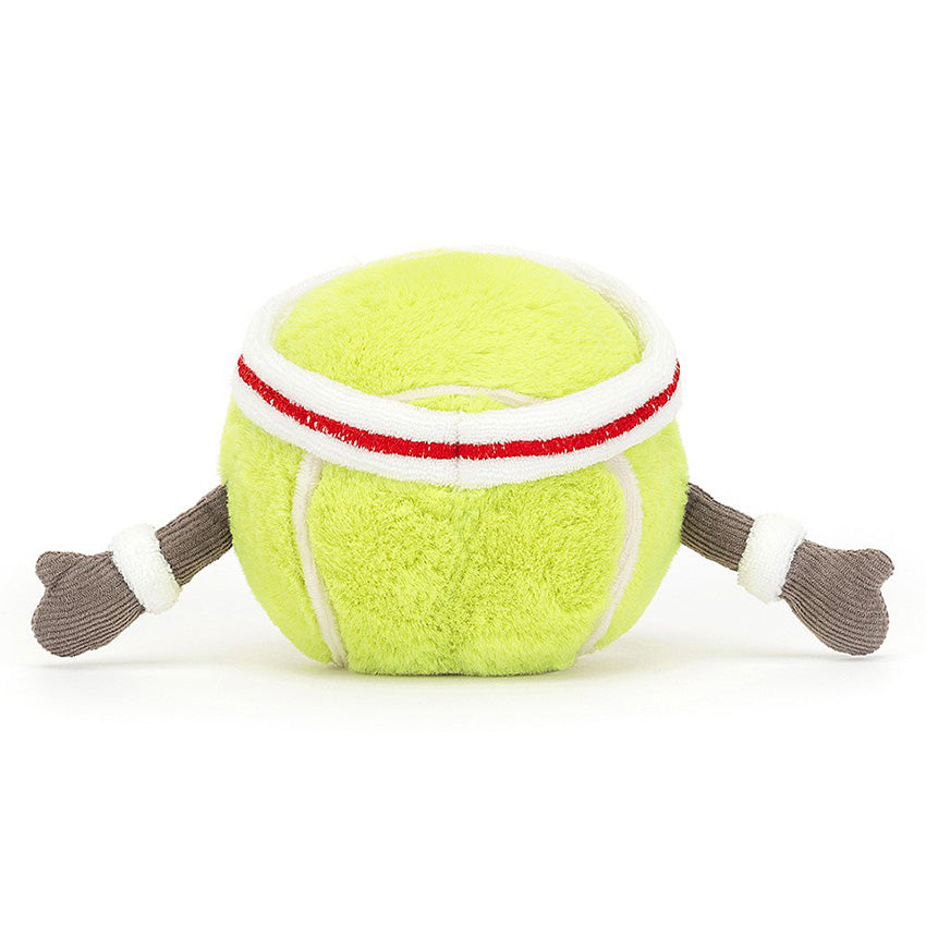 Balle de tennis peluche