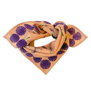 Small Foulard Manika Cerisier - Blush