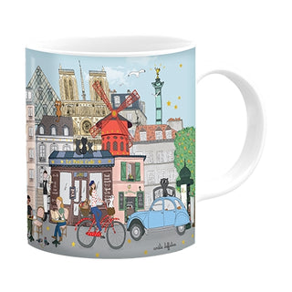 Mug Les monuments de Paris - Carte d'art