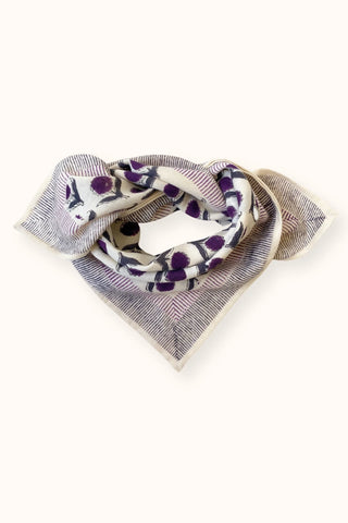 Small Foulard Manika Lotus - Orage