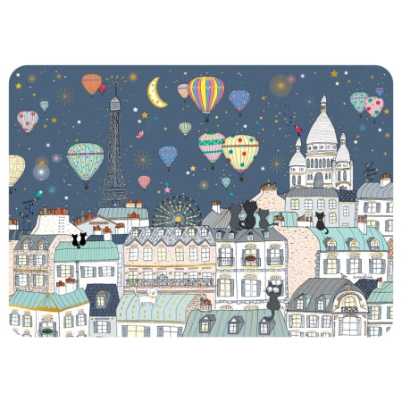 Set de table Toits de Paris - Cartes d'Art