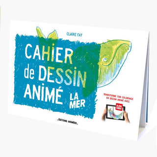 Cahier de dessin animé - La Mer