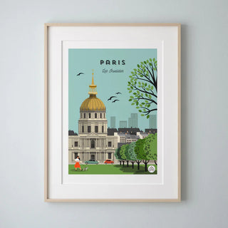 Affiche Paris - Les Invalides - Les Petits Yéyés