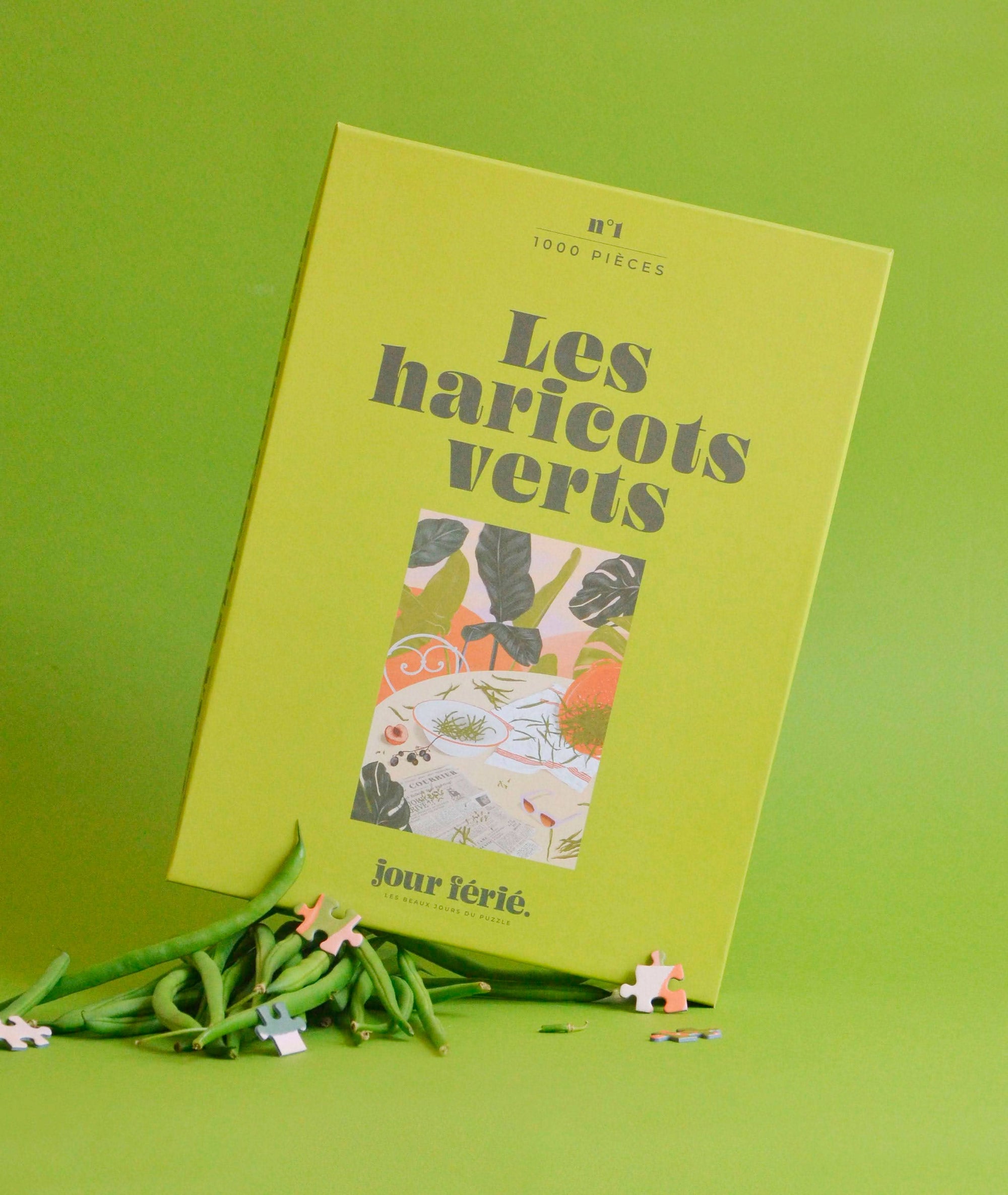 Les haricots verts - Puzzle 1000 pièces