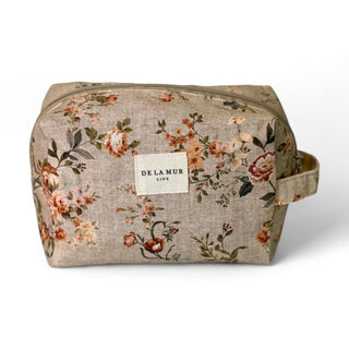 Trousse de toilette fleurs