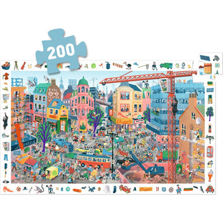 Puzzle d'observation - La ville 200 pièces