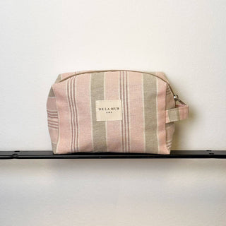 Trousse de toilette rose moyenne