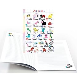 Cahier souple Animalphabet - Cartes d'Art