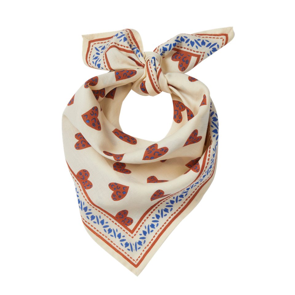 Foulard cœur sauvage