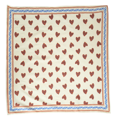 Foulard cœur sauvage