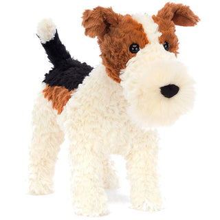 Peluche Chien Hector le Fox Terrier