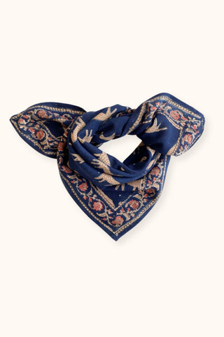 Foulard Manika Bengale minuit