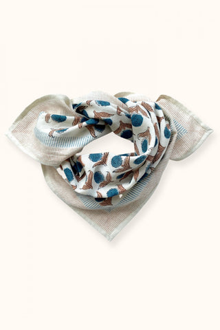 Petit Foulard Manika Lotus "Chamallow"