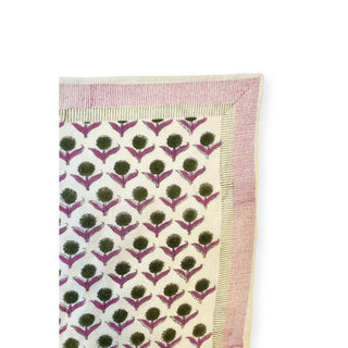 Small Foulard Manika Lotus - Kaki