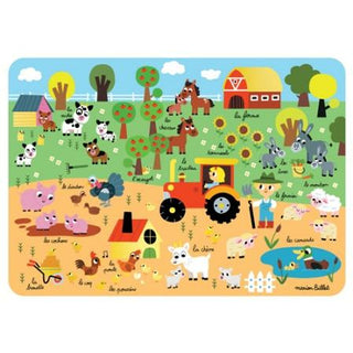 Set de table la ferme aux animaux - Cartes d'Art