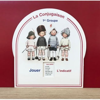 Disque conjugaison 1er groupe - Ludom éditions