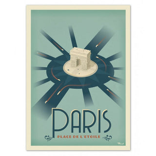 Affiche Paris Etoile - 30 x 40 cm - Marcel