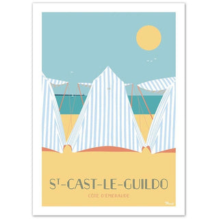 Affiche Saint Cast - 30 X 40 cm - Marcel