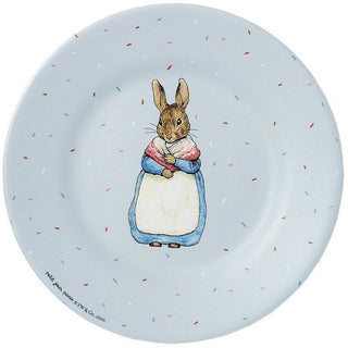 Assiette Pierre Lapin gris - Petit jour