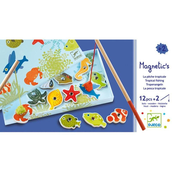 Jeu de pêche magnétique - Fishing Tropic - Djeco