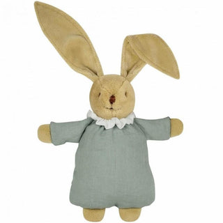 Peluche - Lapin Lin céladon 20 cm