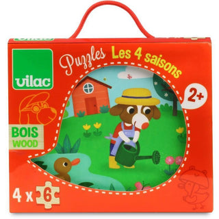 Puzzles les 4 saisons - Vilac