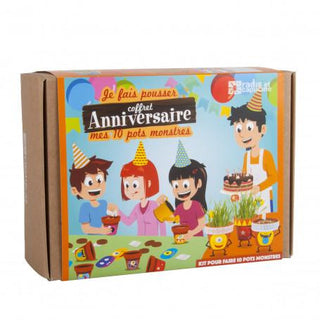 Coffret anniversaire - 10 pots